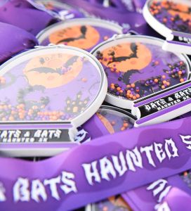 Cats & Bats Haunted 5K Logo