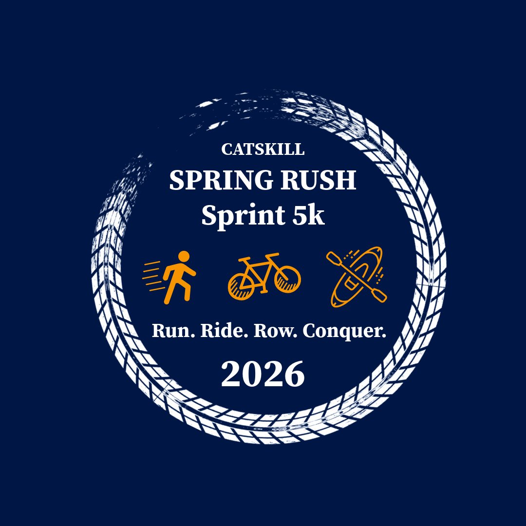 Catskill Spring Rush & Sprint 5K Logo