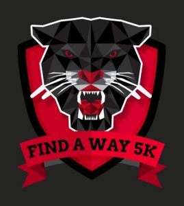 CAU Homecoming "Find a Way 5K" Logo