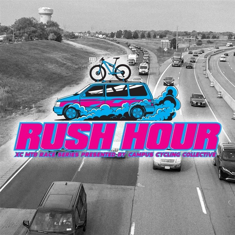CCC Rush Hour XC MTB Series @ The Brook Race 6 '26 Logo