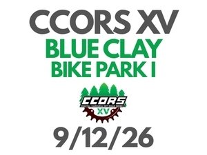 CCORS XV - Blue Clay Bike Park I Logo