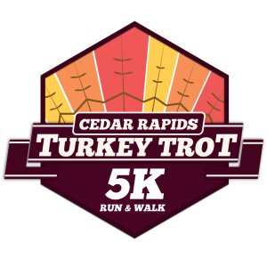 Cedar Rapids Turkey Trot 5K Run/Walk Logo