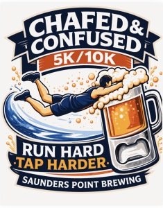 Chafed + Confused 5K / 10K Logo