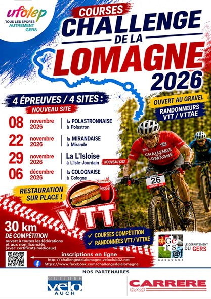 CHALLENGE DE LA LOMAGNE Logo