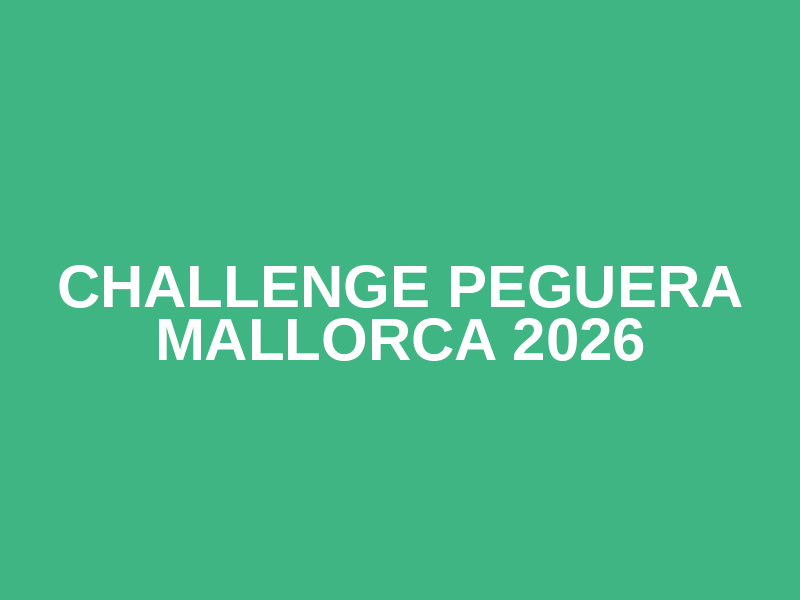 Challenge Peguera Mallorca 2026 Logo