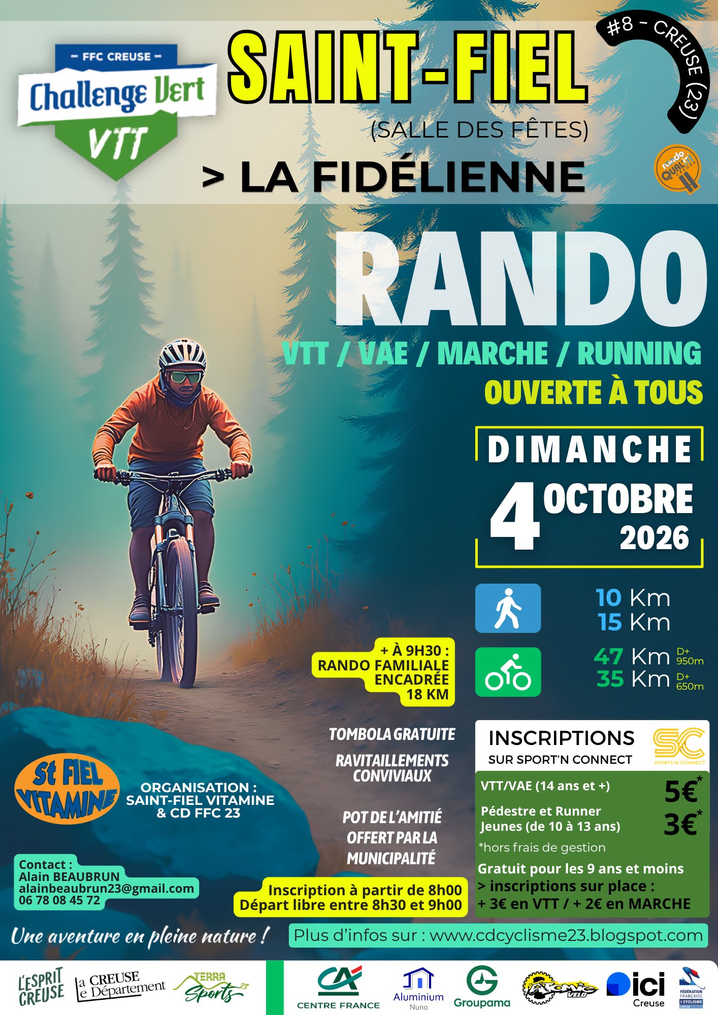 CHALLENGE VERT 2026 - MANCHE 8 - SAINT-FIEL - LA FIDÉLIENNE