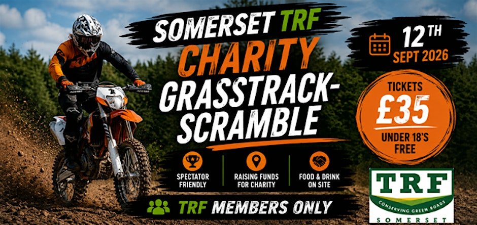 Charity Grass-track Scramble Logo