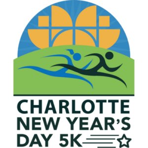 Charlotte New Year's Day 5K 2026 Logo