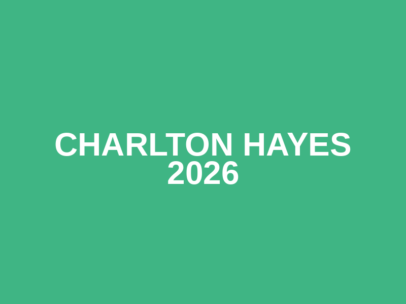 Charlton Hayes 2026 Logo