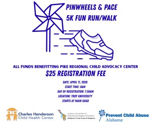CHCHC Pinwheels & Pace 5K Fun Run/Walk