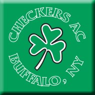 Checkers A.C. Christmas 3k Race Logo