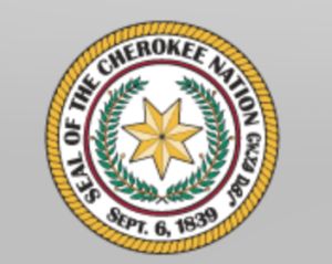 Cherokee National Holiday Veterans 5K Logo