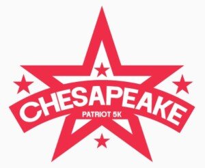 Chesapeake Patriot 5K Run and 1K Walk 2026 Logo