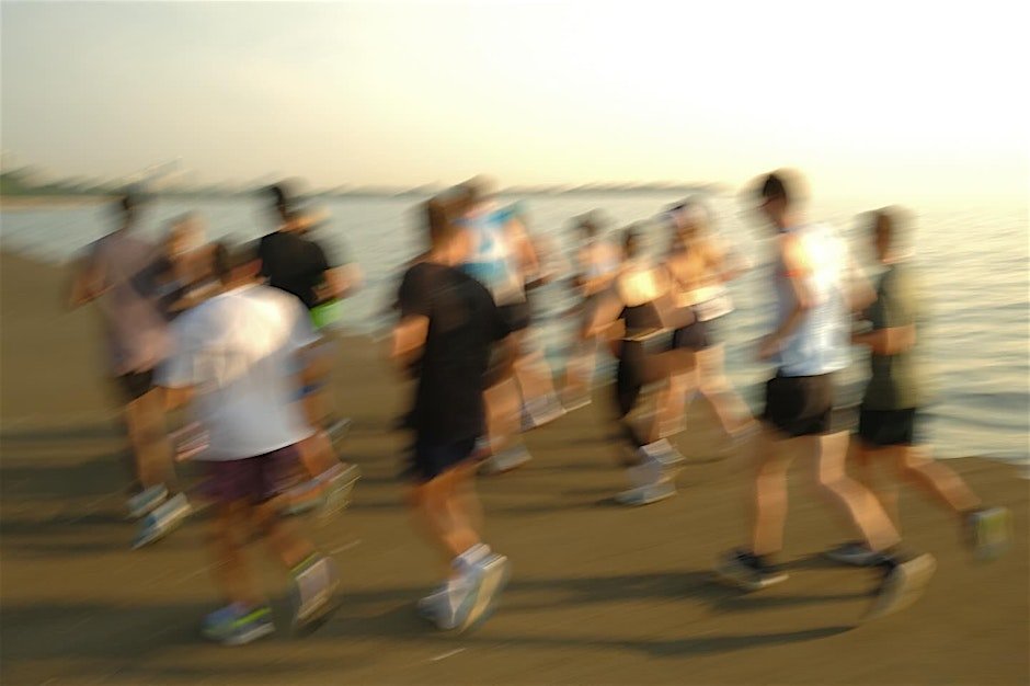 Chicago Marathon Shakeout: Shut Up & Run Club x Skull House Running Co Logo