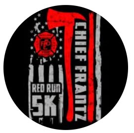 Chief Frantz Red Run 5k Logo
