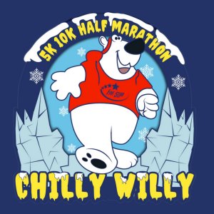 Chilly Willy 5K/10K/Half Marathon - Las Cruces Logo