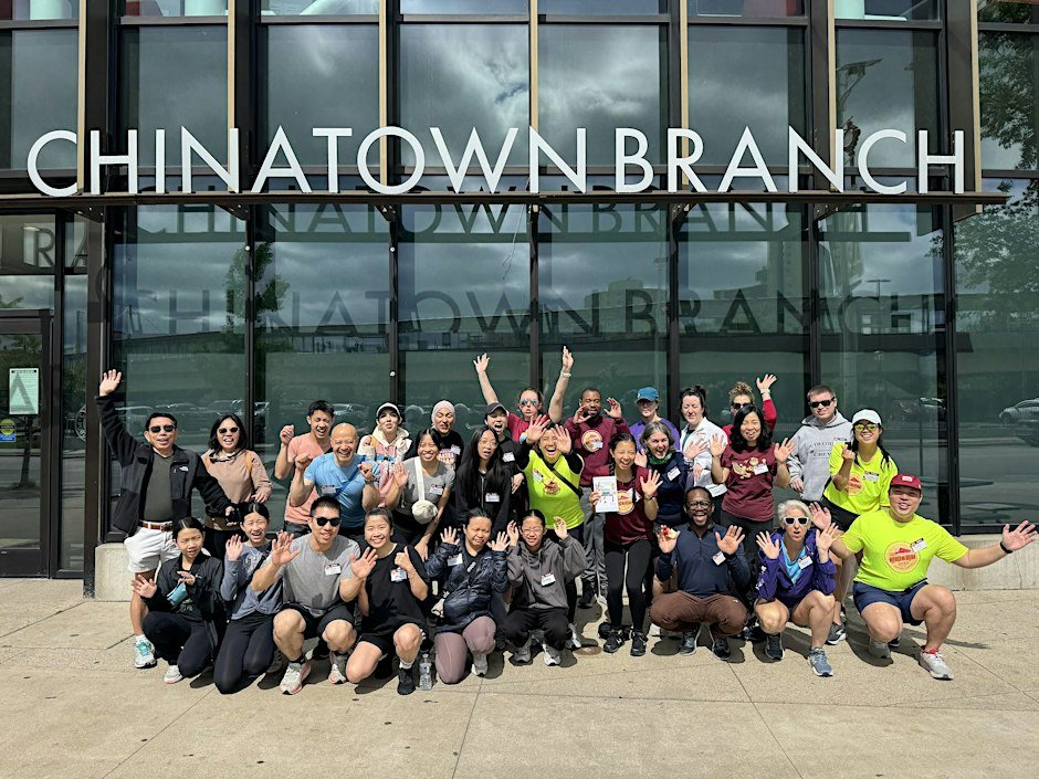 Chinatown Run/Walk Shakeout Before 26.2