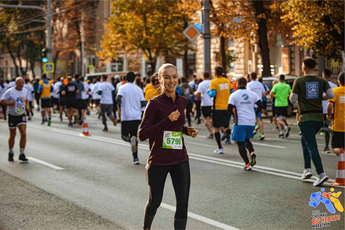 Chisinau International Marathon Logo