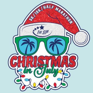 Christmas 5K/10K/Half Marathon in July - Richland Logo