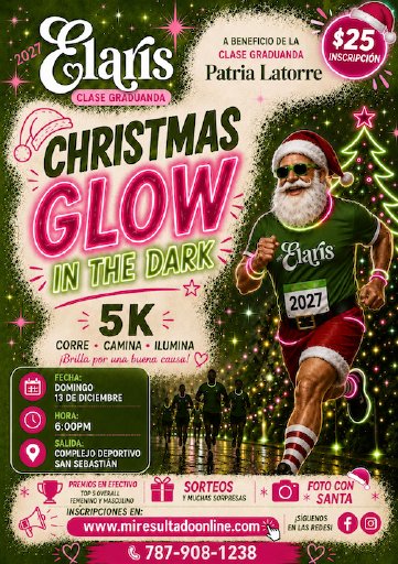 Christmas Glow Run Logo