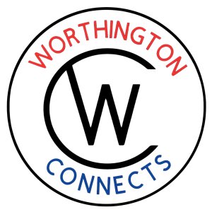 Christmas in July 5k, 1 Miler & Kids Fun Run hosted by Worthington Connects Logo