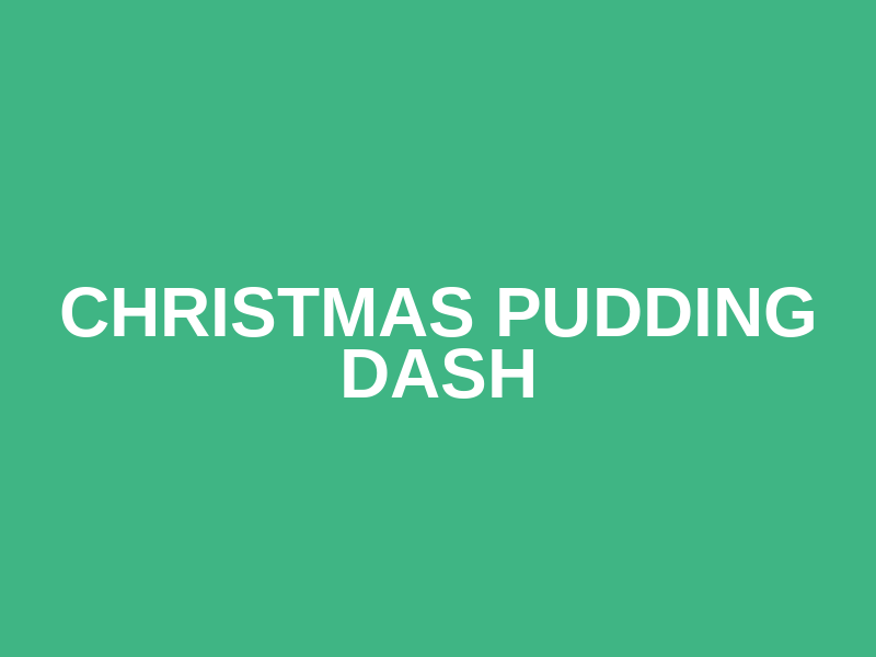 Christmas Pudding Dash Logo