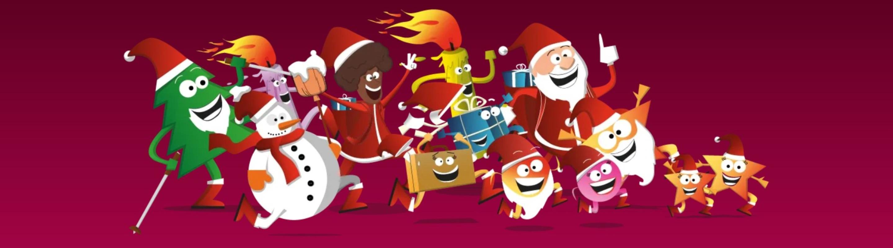 Christmas Run, Lausanne 2026 Logo
