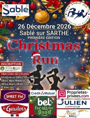 CHRISTMAS RUN - Trail Nocturne Semi Urbain et Marche