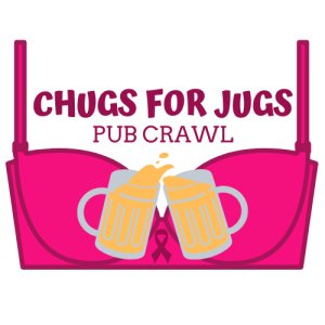 Chugs For Jugs Pub Crawl Logo