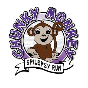 Chunky Monkey Epilepsy Run Logo