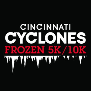 Cincinnati Cyclones Frozen 5k/10k Logo