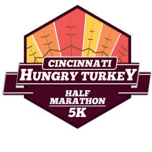 Cincinnati Hungry Turkey Half Marathon & 5K Logo