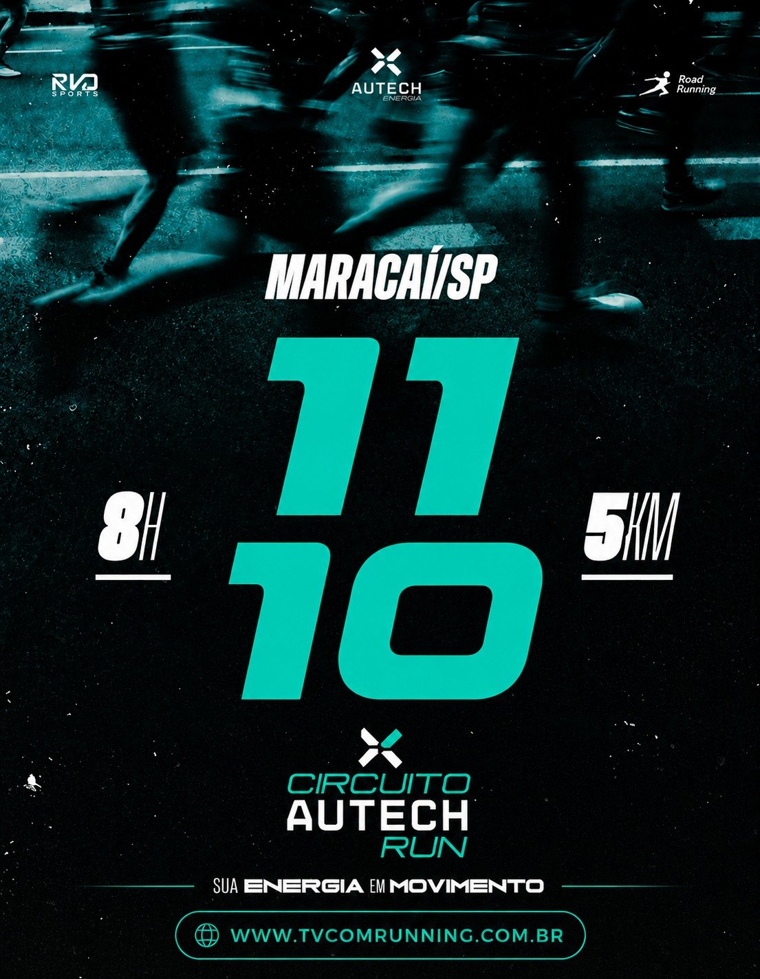 CIRCUITO AUTECH RUN - ETAPA MARACAÍ SP Logo