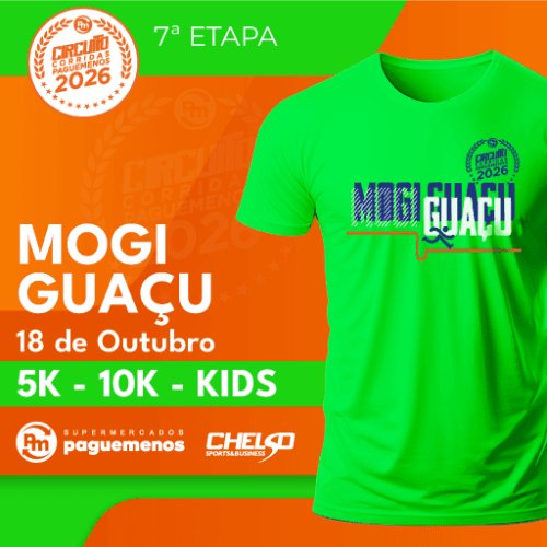 CIRCUITO DE CORRIDAS PAGUE MENOS - 7ª ETAPA MOGI-GUAÇU - 2026