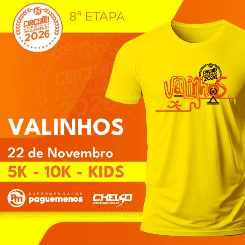 CIRCUITO DE CORRIDAS PAGUE MENOS - 8ª ETAPA VALINHOS - 2026