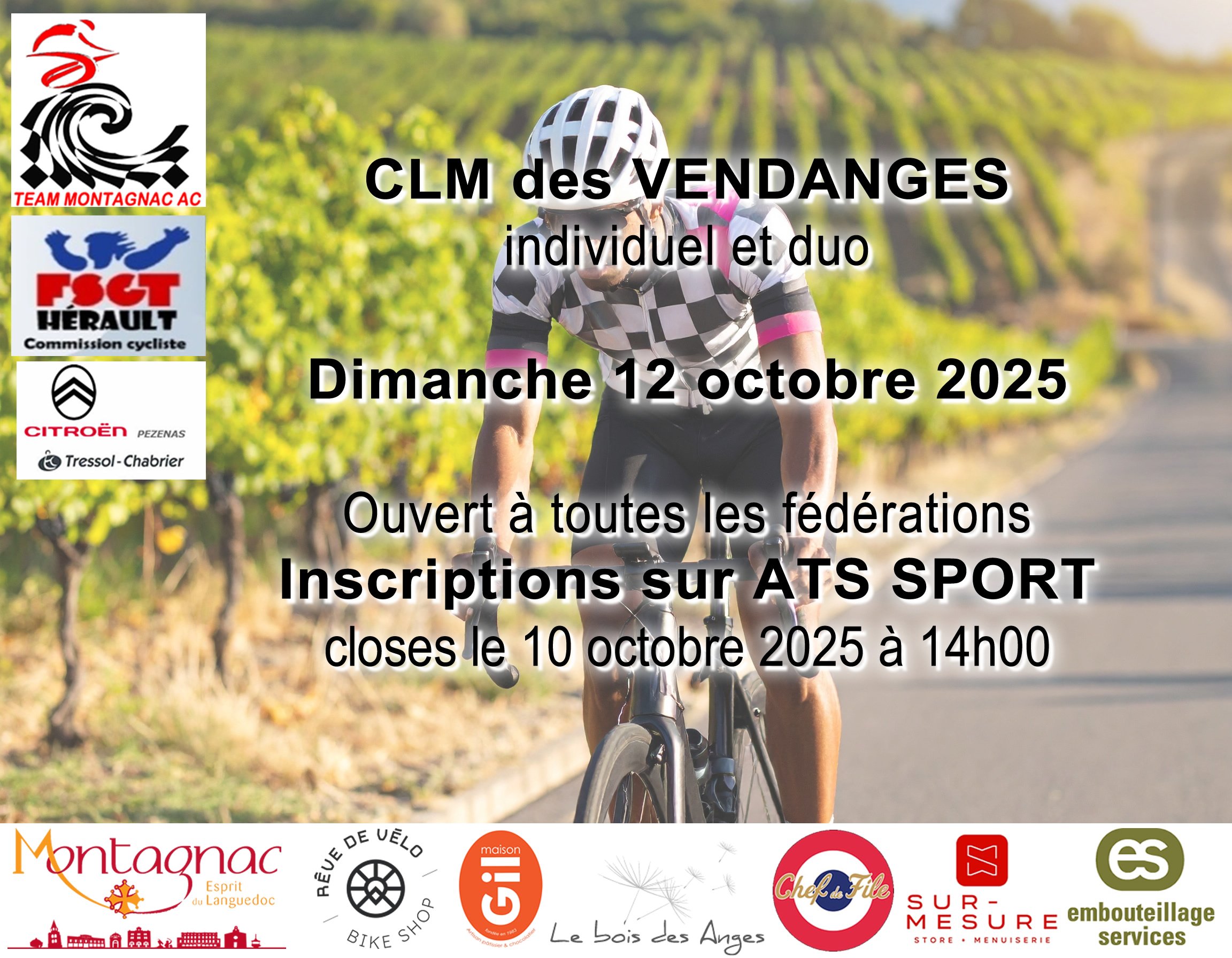 CLM DES VENDANGES 2026