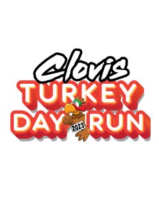 CLOVIS Turkey Day Run Logo