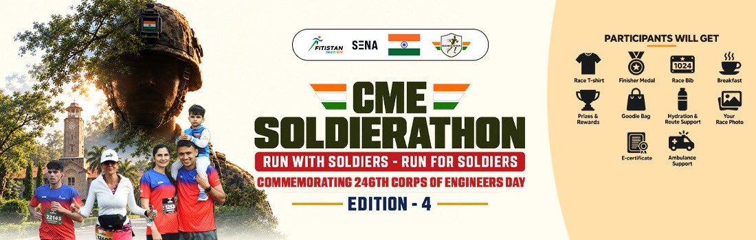 CME Soldierathon Pune 4th Edition, 15th November, Sunday, 2026