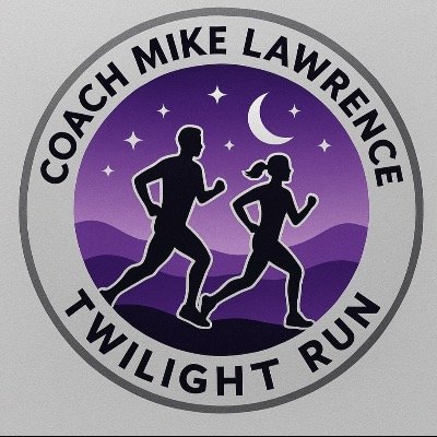 Coach Mike Lawrence Twilight Run Logo
