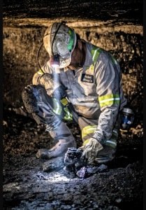 Coal Miner Run for Clean Lungs Logo