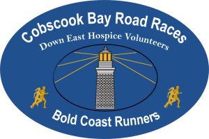 Cobscook Bay Road Races 5k/10k and Kids Fun Run Logo