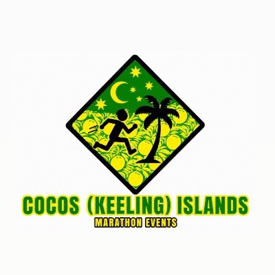 Cocos (Keeling) Islands Marathon Logo