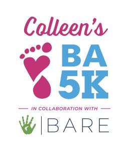 Colleen's BA 5K in Collaboration with BARE Logo