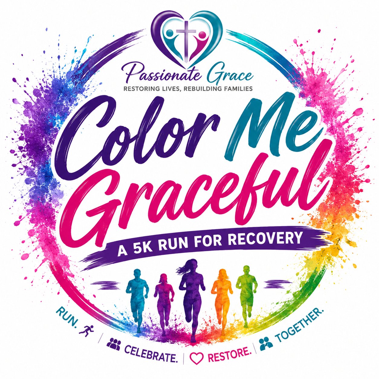Color Me Graceful- A 5k Run for Recovery