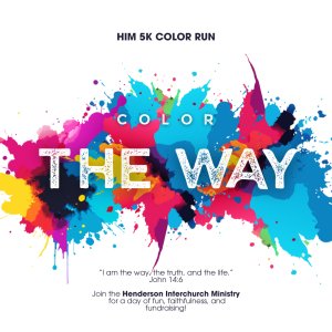 Color The Way: HIM's 5K Color Run Logo