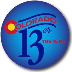 Colorado 13er (Half Marathon/10k/5k) Logo