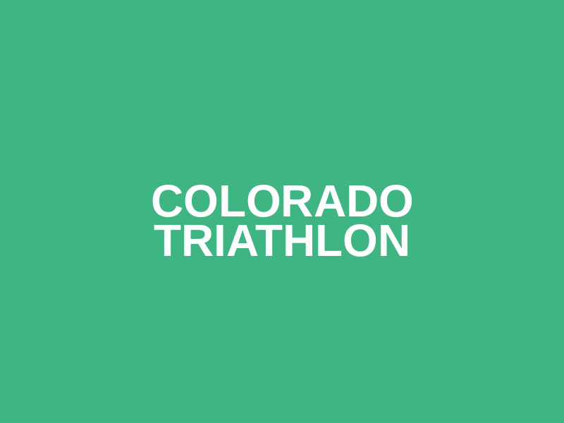 Colorado Triathlon Logo