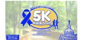 Colorectal Cancer Awareness 5K Walk-Run Logo
