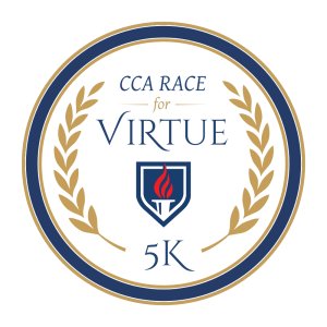 Columbus Classical Academy's Race for Virtue 5K Logo