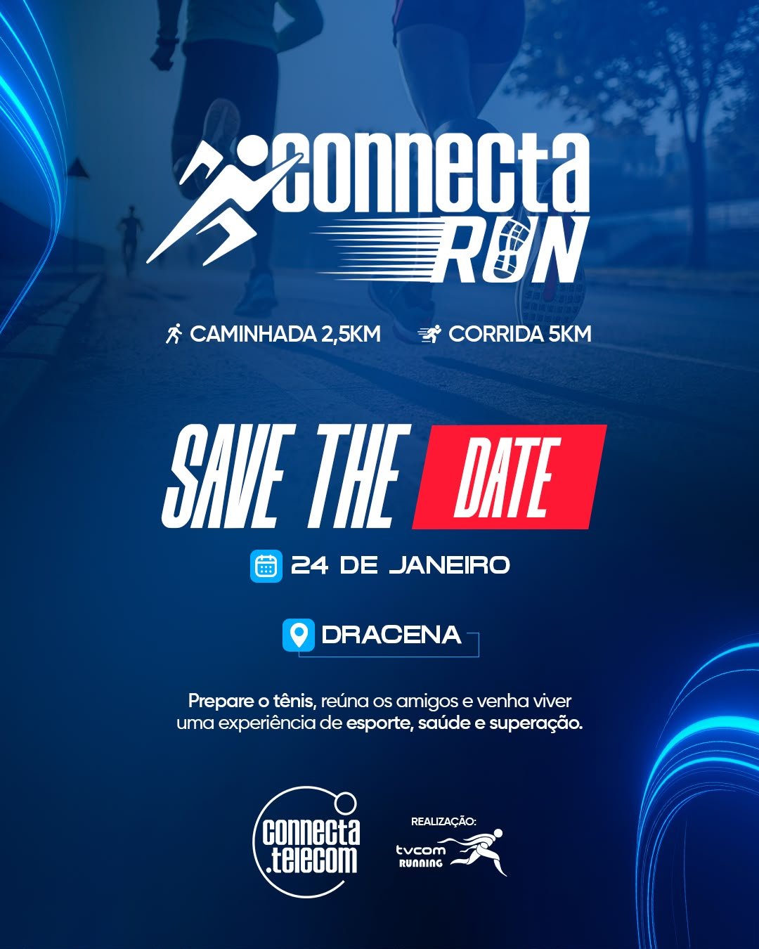 CONNECTA RUN DRACENA SP 2027 Logo